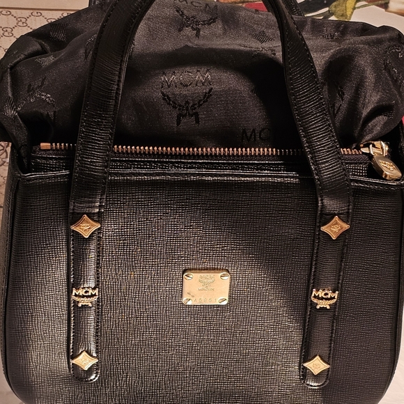 MCM MINI BOSTON LEATHER BAG - GERMANY - Picture 11 of 11